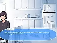 Slutty Puppy In Usa Snow Game Showing Big Tits