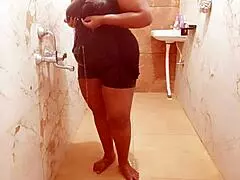 Is this Myanmar milf sexy in the shower?