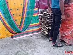Desi bhabi outdoor sex?