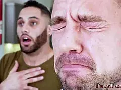 Big Tits Stepmom’s Dirty Talk Fuels Hardcore Army Boy 3some