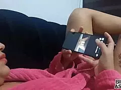 Suck My Dick Before College? Latina Stepsister Wants It