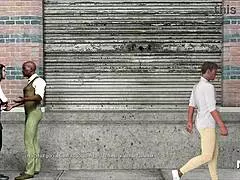 Herecké lekcie s dievčinou v 3D hentai hre