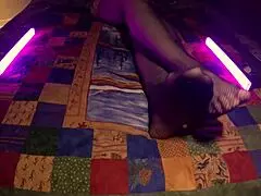 sensual soles perfect feet peek through fishnet pantyhose