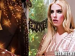 new year brings new friend riley jean with graycee baybee, cece mecta, calvin hardy, jimmy collins in pov blowjob reality.