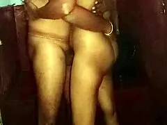 Desihotcouple updates bathroom sex with shaved pussy and handjob orgy