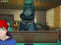 Milf Cookies Gets Horny in USA Parody Game HornyCraft