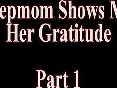 stepmom shows her gratitude with her big ass