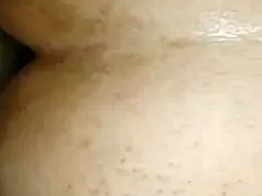 mature neighbor bends over in homemade video