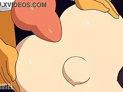 vanilla the rabbit plays sexy witch in fantasy scene