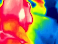 fucking with thermal in a wild outdoor session