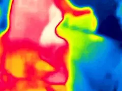 fucking with thermal in a wild outdoor session