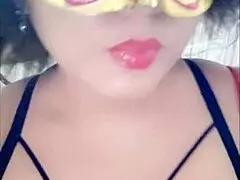 Milf with big natural tits and sexy ass in homemade video