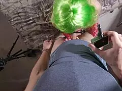 i blew my stepsister then filled her pussy with cum in the bedroom