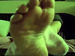 Mature Wife Licks Sexy Feet