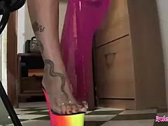 I welcomed Roberta Farnese’s charming guy home for pizza and sausage. My Italian milf body craved his rough homemade blowjob skills!