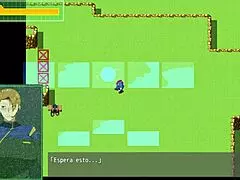 Blonde sucks monster cock with big tits