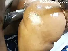 Stepmom Bent Over Doggy Style with Monster Cock Cumming Multiple Times