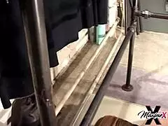 Blonde Lady Star Nine Tied Up And Intensely Dildo Fucked By Scott Rhodes In Lingerie