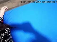 Stepmom's Dirty Hand Grips Stepson's Huge Cock Hard!