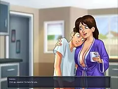 Summertime Saga part 01 with hentai milfs