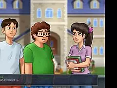 Summertime Saga part 01 with hentai milfs