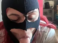 Sobrina Sucks Cock Like a Submissive Bitch and Swallows Cum 😈.