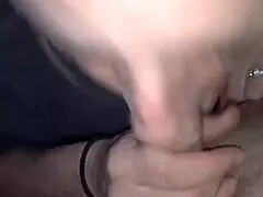 Continued Roadhead from Friend with Monster Cock Deepthroat Blowjob