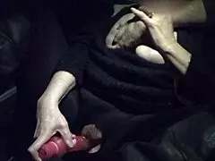 Wife's open marriage vibrator play