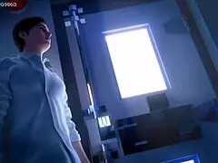 Caught Stepmom Masturbating and Fucks Her Sexy Body in 3D Game