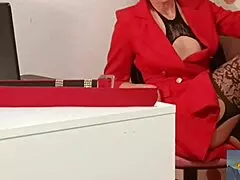 Colleague secretary explores fetish reality