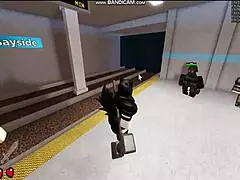 Whoreblox Game's Gangbang Moment: Intense Banging Leading To Cumshot