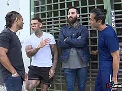 It started as a joke, but my best friends ended up banging my mature brunette.