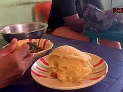 Man, I traded a plate of eba for banging a stunning ebony at a local spot!