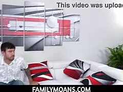 reyna delacruz, my slut sister, sucks my cock then takes anal creampie on her big tits.