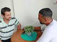 Espanhola and pizza night turns into wild double penetration