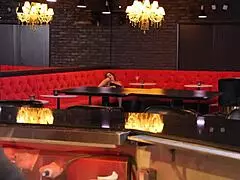 bartender discovers milf pussy works as perfect cum rag