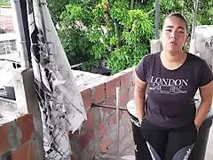 i caught my hermanastra smoking on the rooftop, she sucked me off and begged for more so i wouldn’t tell - part 1