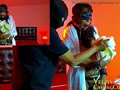 diviyne submits to vegas mayhem with blindfold and extreme toys