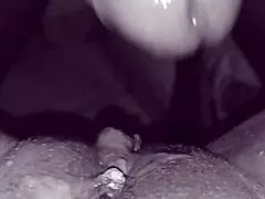 fan just cummed in paty angel's pussy without a condom, wow!