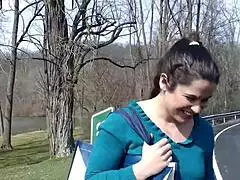 public cumwalk turns into a shocking facial walk of shame