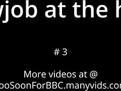 Beautiful MILF With Natural Tits Gives Blowjob At The Hotel