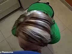 Watch these big tits get a facial cumshot