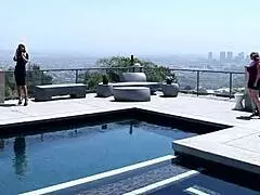 Sapphic Secrets: Busty Babes Tease with Big Tits Play