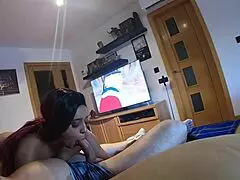 it's tough watching naruto with my roommate around