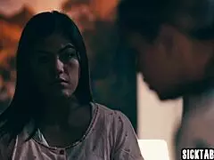 Alina Lopez and Kendra Spade explore lesbian passion with tribbing and scissoring