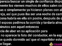 Old bbw latina milf describes being fucked by the mexican uber eats delivery guy in a cuckold scenario.