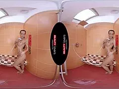 Realitylovers - Shower Allurement With Anna, Featuring Footjob And Riding In Pov Scene