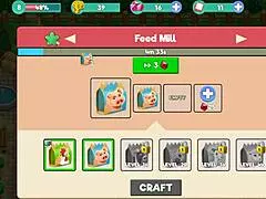 in the nutaku booty farm hentai game part 03, characters flash their big asses and engage in cute interactions