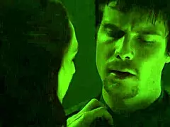 Carice Van Houten as Melisandre in steamy Game of Thrones car scene.