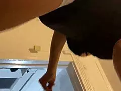 Anna Maria mature latina sexy dominican milf in booty shorts from caribbean